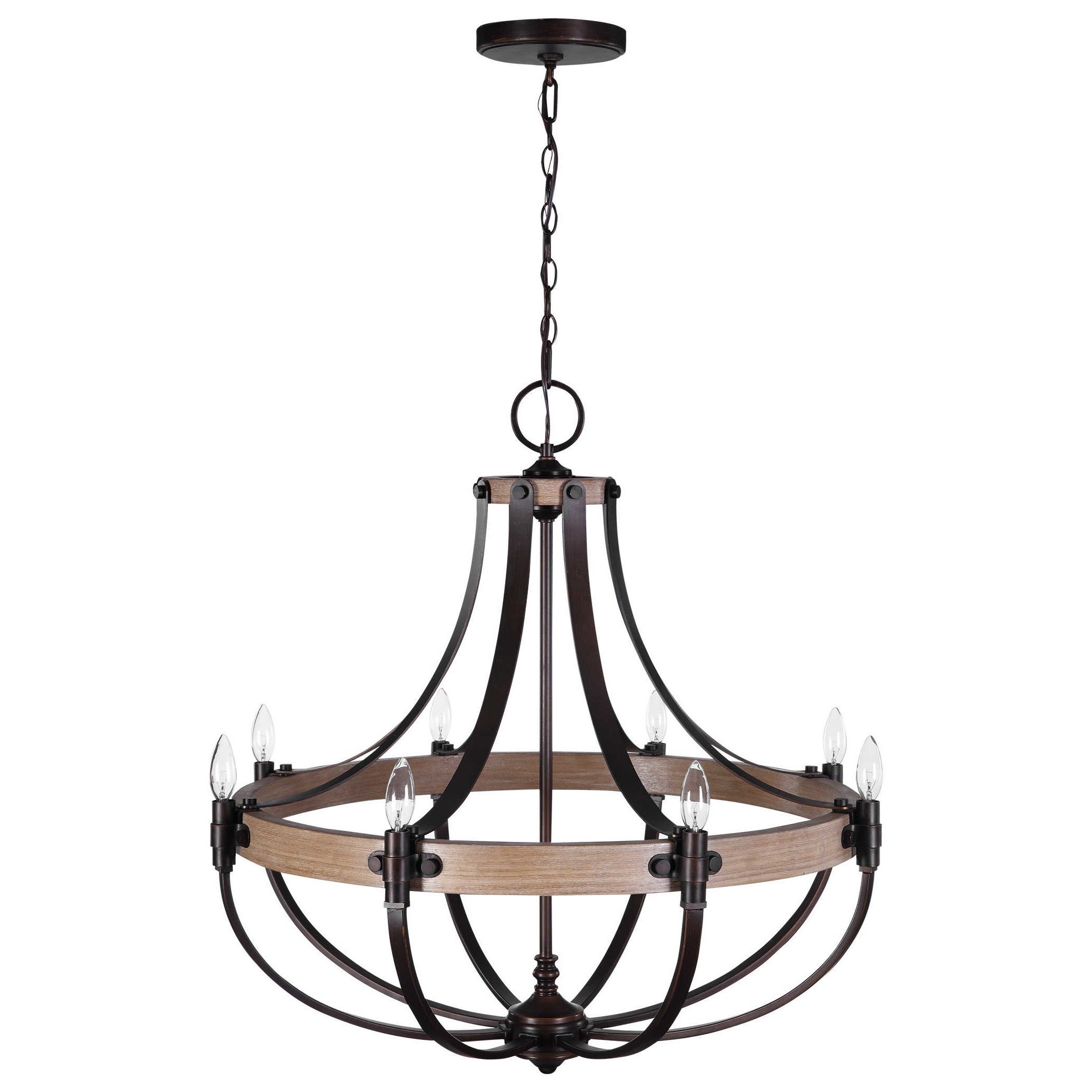 Uttermost Lighting Fixtures Chandeliers 21329 Dubois 8 Light